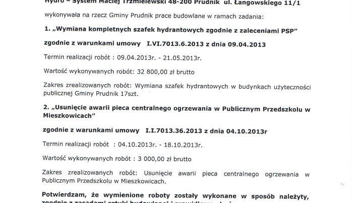 Referencje Bee Maciej Trzmielewski Pompy Ciepła Systemy Grzewcze